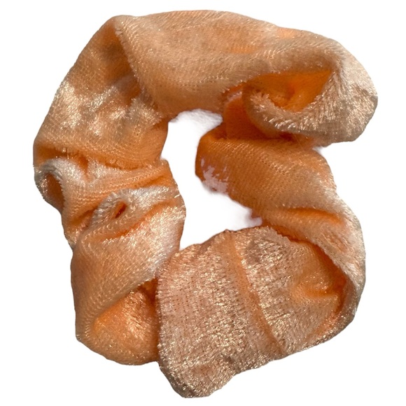 Set of 5 velour hair scrunchies - Picture 5 of 7